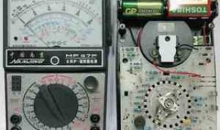 指针万用表测电阻