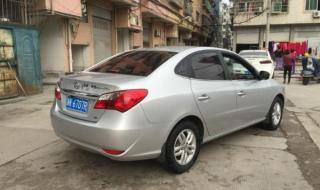 北京现代伊兰特悦动